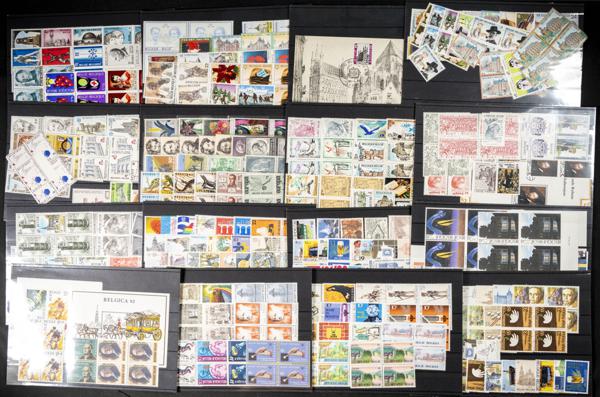 548 | Belgium. Lots and Collections