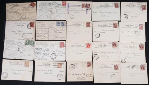 733 | Gibraltar. Lots and Collections