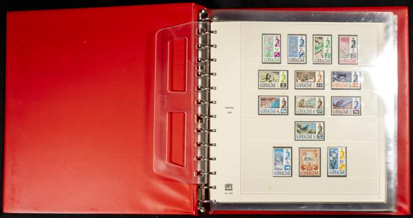 735 | Gibraltar. Lots and Collections