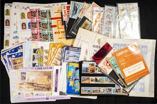 738 | Gibraltar. Lots and Collections