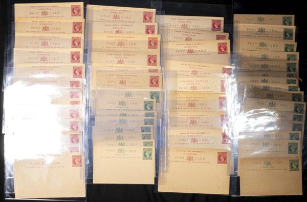 740 | Gibraltar. Lots and Collections