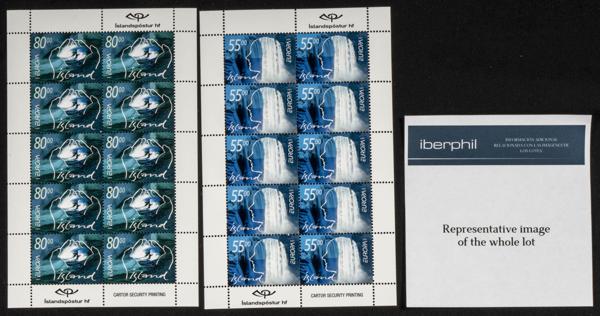 753 | Iceland. Sets and stamps stock