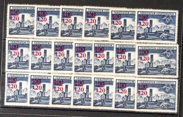 776 | Liechtenstein. Sets and stamps stock