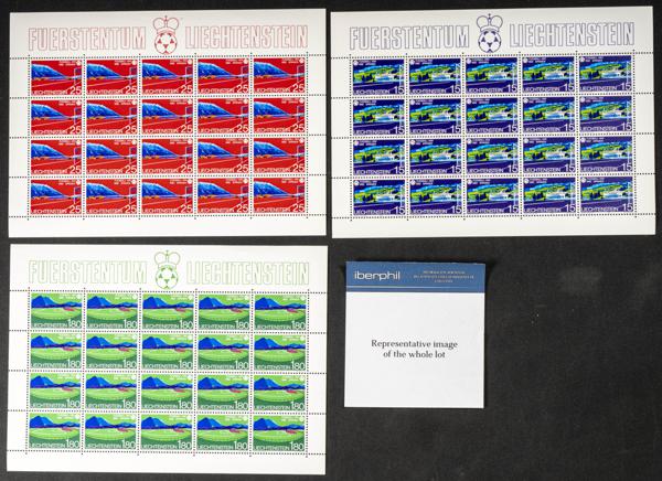 826 | Liechtenstein. Sets and stamps stock