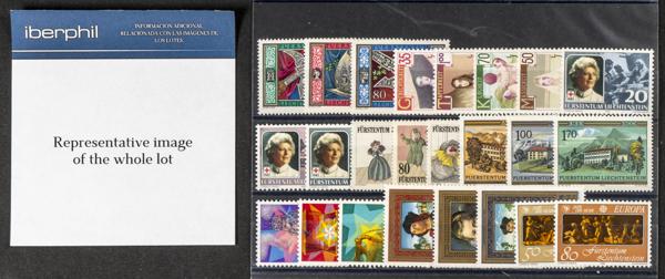 832 | Liechtenstein. Sets and stamps stock