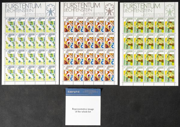 836 | Liechtenstein. Sets and stamps stock