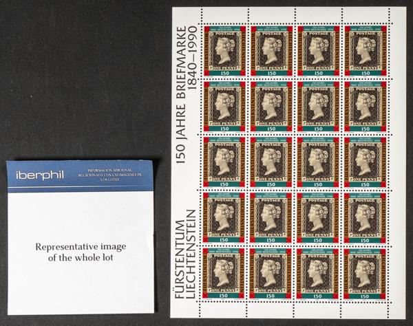 839 | Liechtenstein. Sets and stamps stock