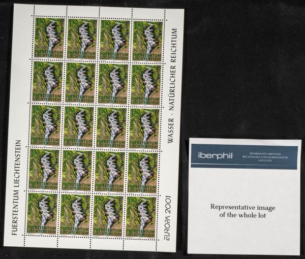 845 | Liechtenstein. Sets and stamps stock