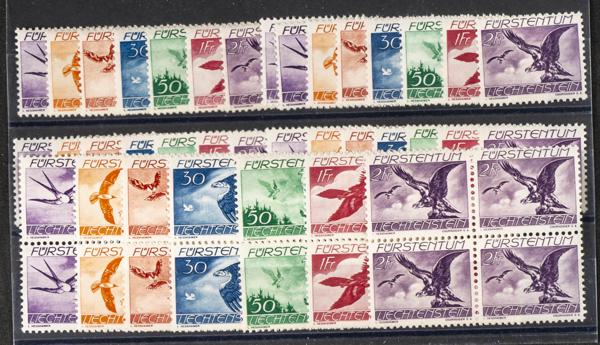 846 | Liechtenstein. Sets and stamps stock