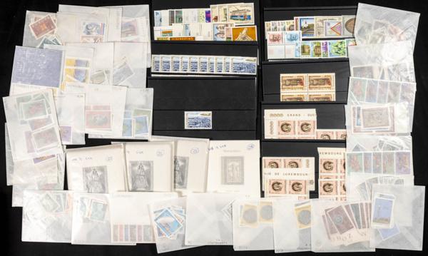 859 | Luxembourg. Lots and Collections