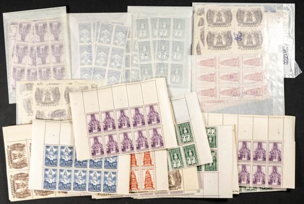 862 | Luxembourg. Sets and stamps stock