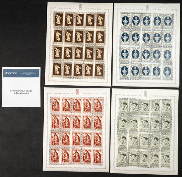 863 | Luxembourg. Sets and stamps stock
