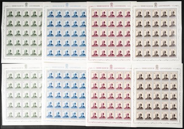 867 | Luxembourg. Sets and stamps stock