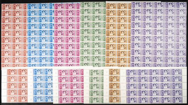 873 | Luxembourg. Sets and stamps stock
