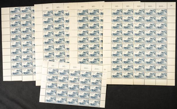 875 | Luxembourg. Sets and stamps stock