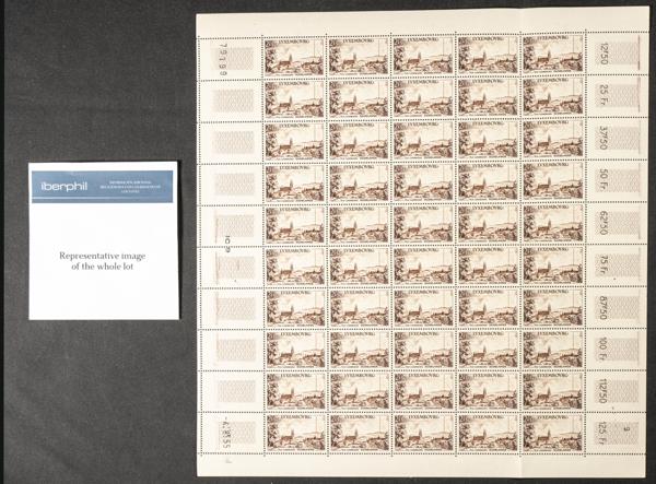 883 | Luxembourg. Sets and stamps stock