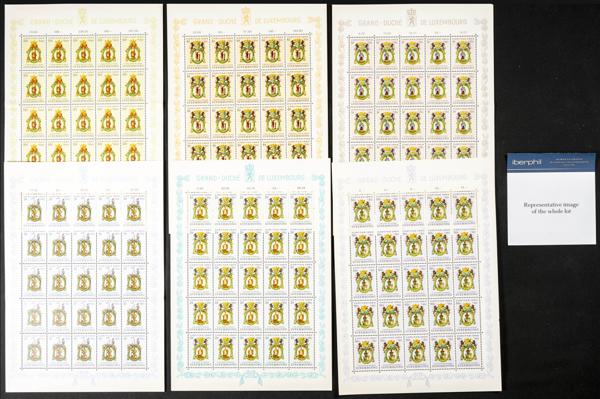 902 | Luxembourg. Sets and stamps stock