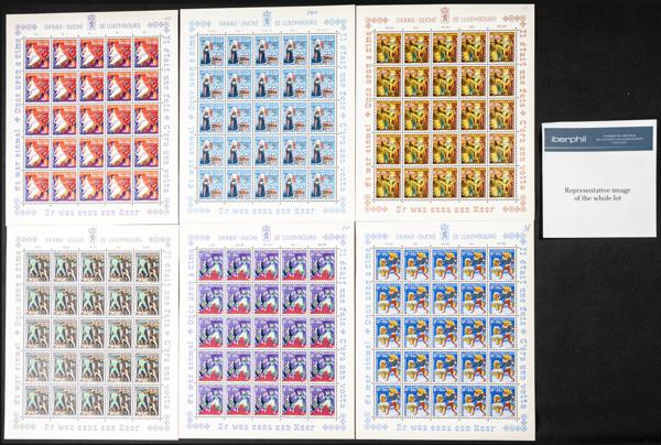 906 | Luxembourg. Sets and stamps stock
