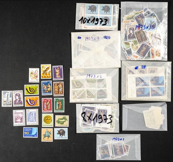 919 | Luxembourg. Sets and stamps stock