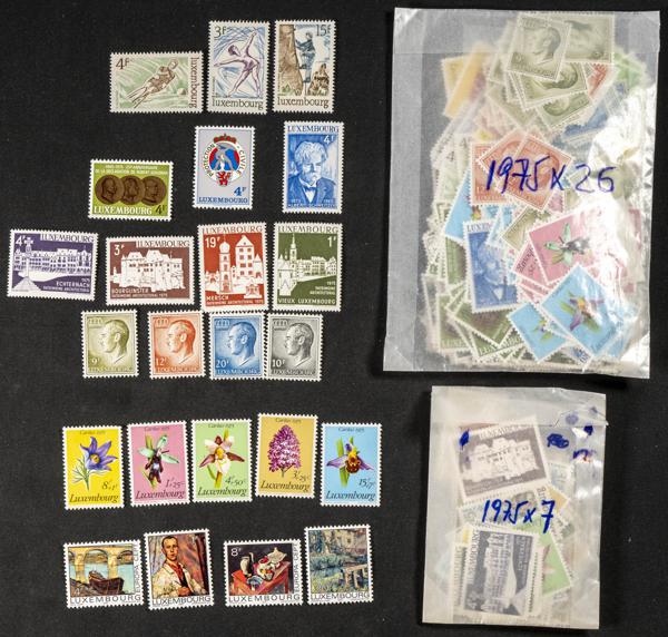 923 | Luxembourg. Sets and stamps stock