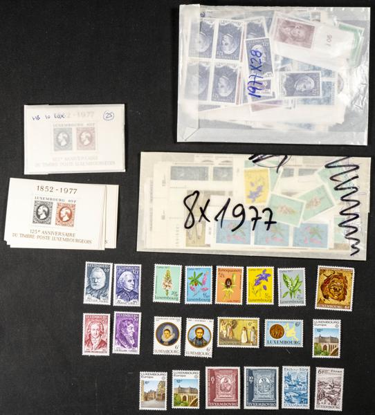 927 | Luxembourg. Sets and stamps stock