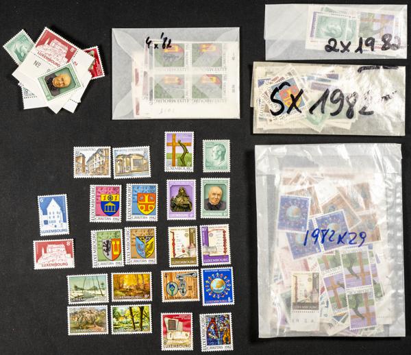 937 | Luxembourg. Sets and stamps stock