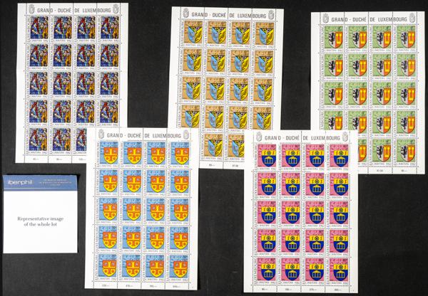 938 | Luxembourg. Sets and stamps stock