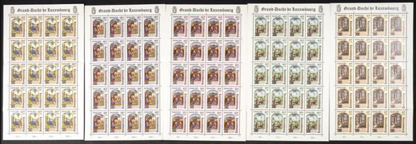 946 | Luxembourg. Sets and stamps stock