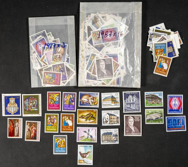 947 | Luxembourg. Sets and stamps stock