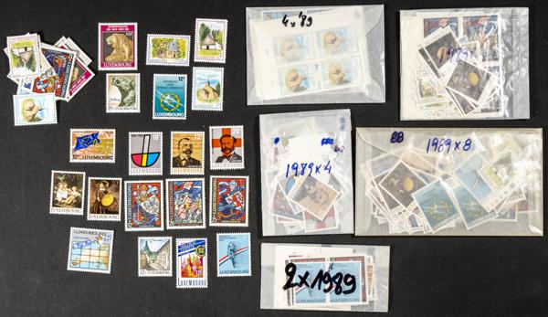 951 | Luxembourg. Sets and stamps stock