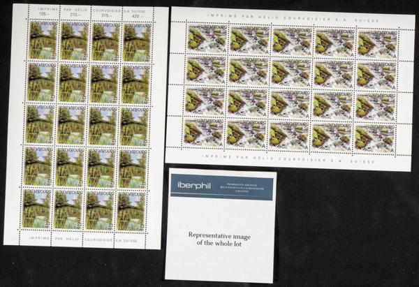 955 | Luxembourg. Sets and stamps stock