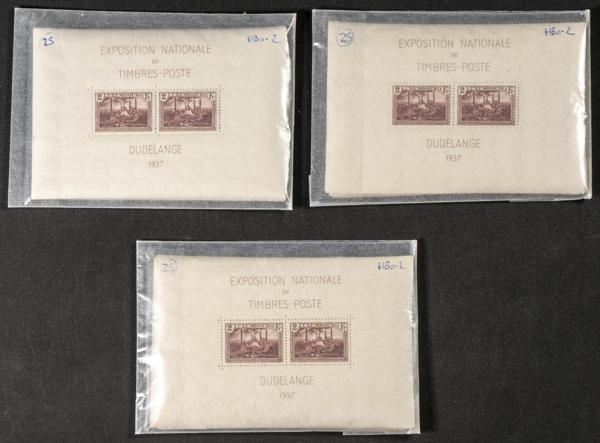 957 | Luxembourg. Sets and stamps stock