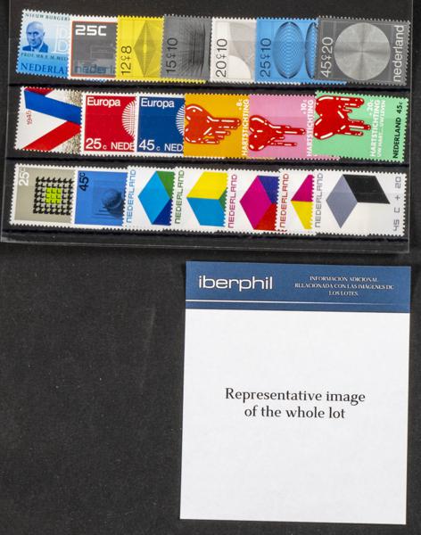 970 | Netherlands. Sets and stamps stock