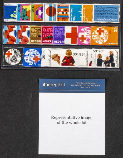 971 | Netherlands. Sets and stamps stock