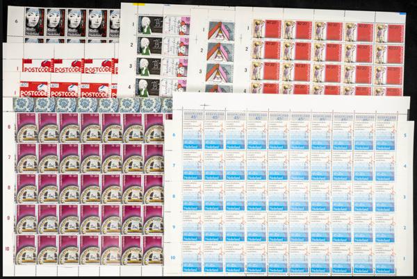 974 | Netherlands. Sets and stamps stock