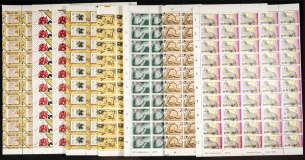 978 | Netherlands. Sets and stamps stock
