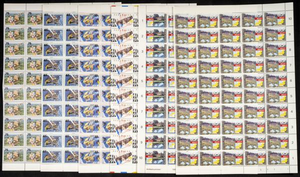980 | Netherlands. Sets and stamps stock