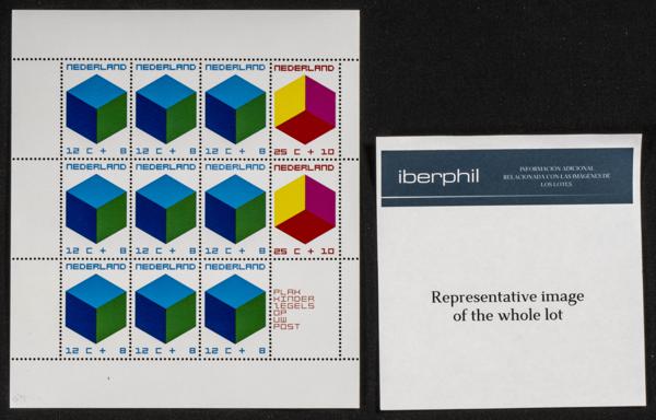 986 | Netherlands. Sets and stamps stock