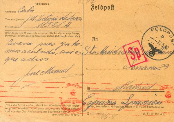 1001 | II Guerra Mundial. División Azul