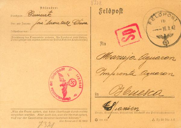 1016 | II Guerra Mundial. División Azul