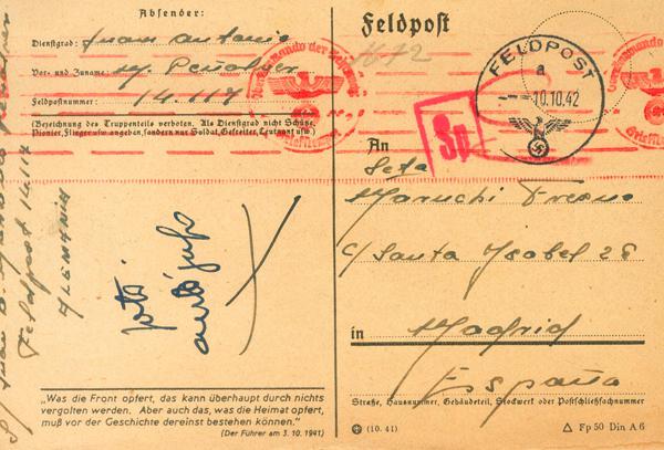 1020 | II Guerra Mundial. División Azul