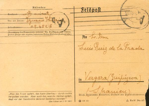 1025 | II Guerra Mundial. División Azul