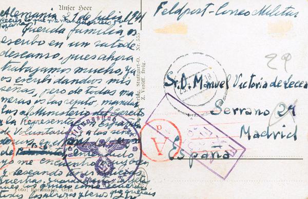 903 | II Guerra Mundial. División Azul