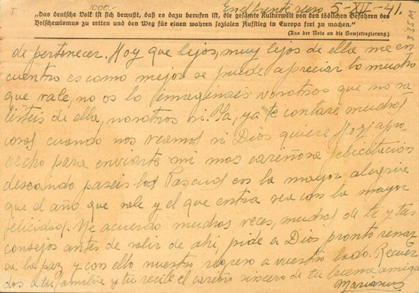 955 | II Guerra Mundial. División Azul