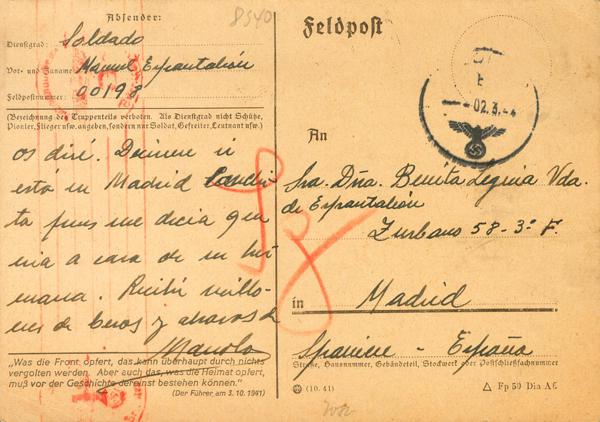 981 | II Guerra Mundial. División Azul