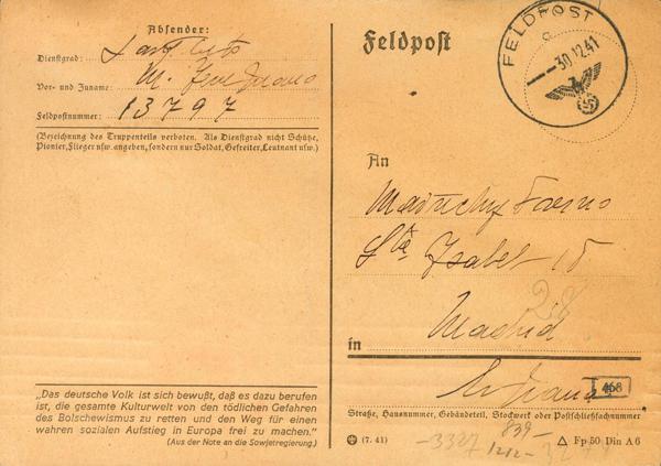 1063 | II Guerra Mundial. División Azul