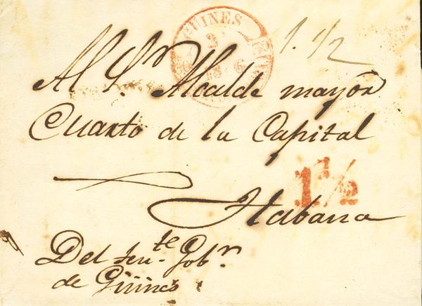 1173 | Cuba. Prephilately