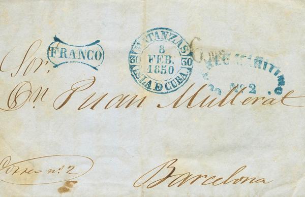1189 | Cuba. Prephilately