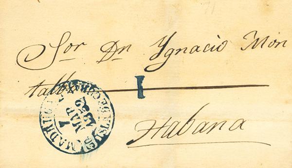 1223 | Cuba. Prefilatelia