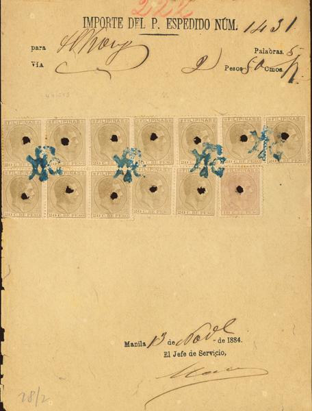 1458 | Philippines. Telegraph